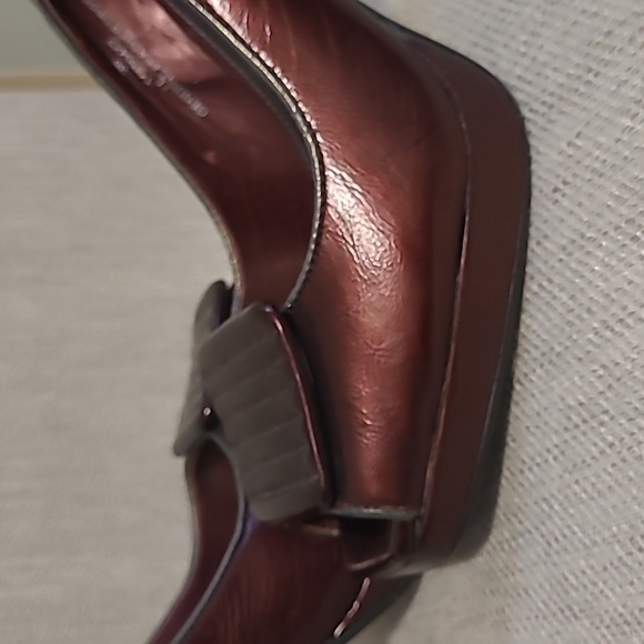 Sz 6 New Leather Pumps Townshoes - Picture 7 of 9